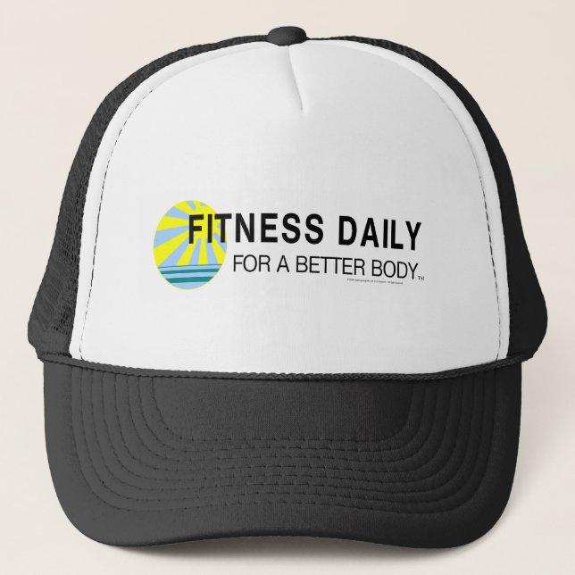 SPITZENFitness täglich Truckerkappe (Vorderseite)