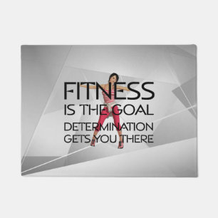 SPITZENFitness-Ziel Fußmatte