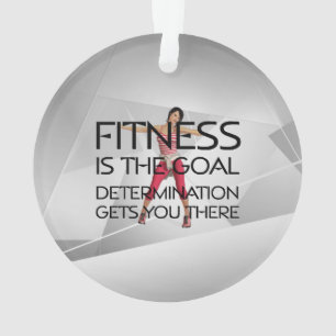 SPITZENFitness-Ziel Ornament