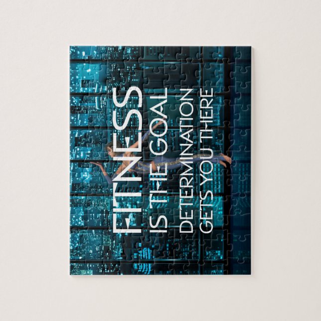 SPITZENFitness-Ziel Puzzle (Vertikal)