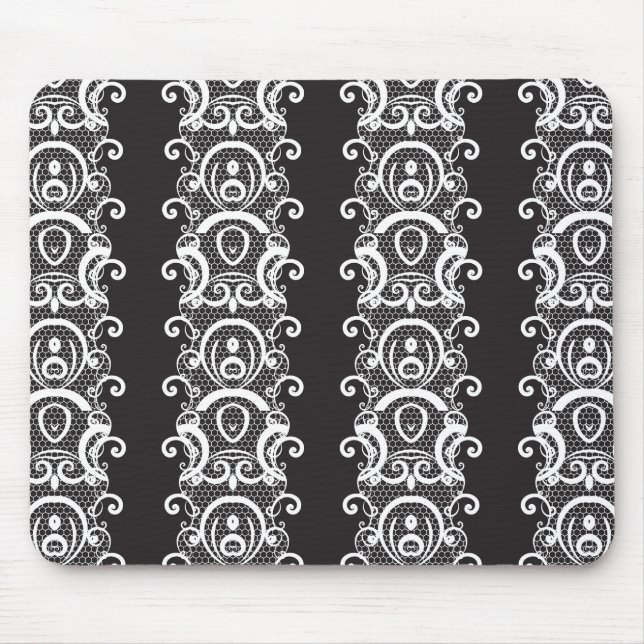 Spitzenhintergrund 1 mousepad (Vorne)