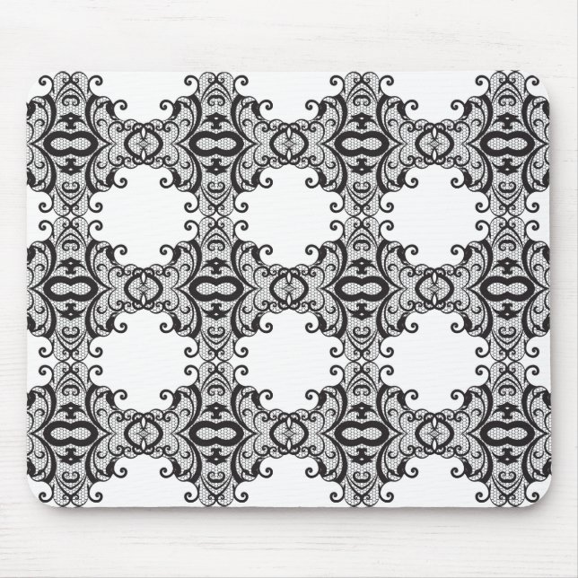 Spitzenhintergrund 2 mousepad (Vorne)