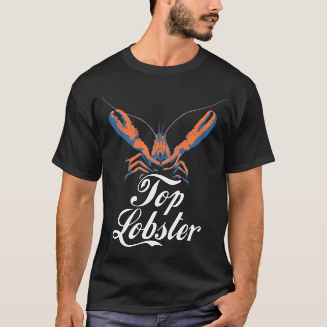 Spitzenhummer T-Shirt (Vorderseite)