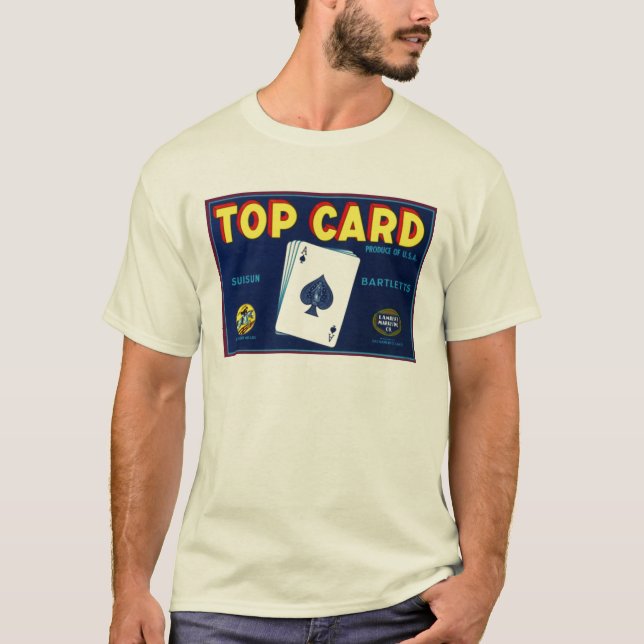 Spitzenkarte Bartletts Birnen T-Shirt (Vorderseite)