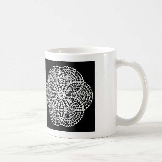 Spitzenkunst Kaffeetasse (Rechts)