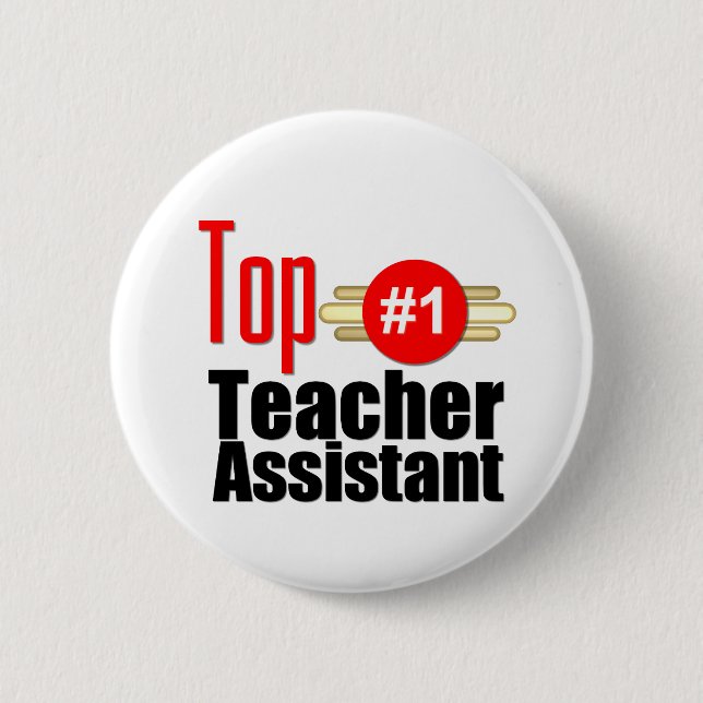 Spitzenlehrer-Assistent Button (Vorderseite)