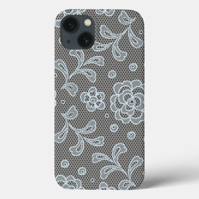 Spitzenmuster, Blume Vintag 6 Case-Mate iPhone Hülle (Rückseite)