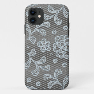 Spitzenmuster, Blumen vintage 6 Case-Mate iPhone Hülle