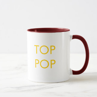 SpitzenPop-Kaffee-Tasse - Gelb Tasse