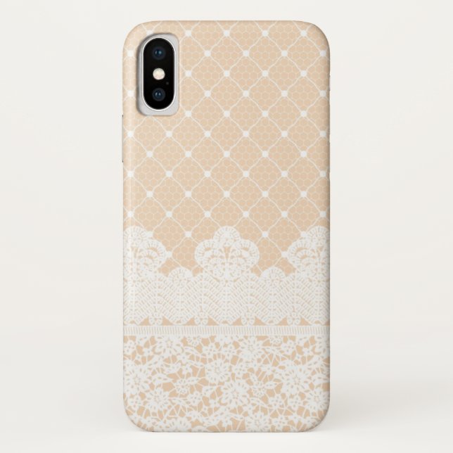 Spitzenrand Case-Mate iPhone Hülle (Rückseite)