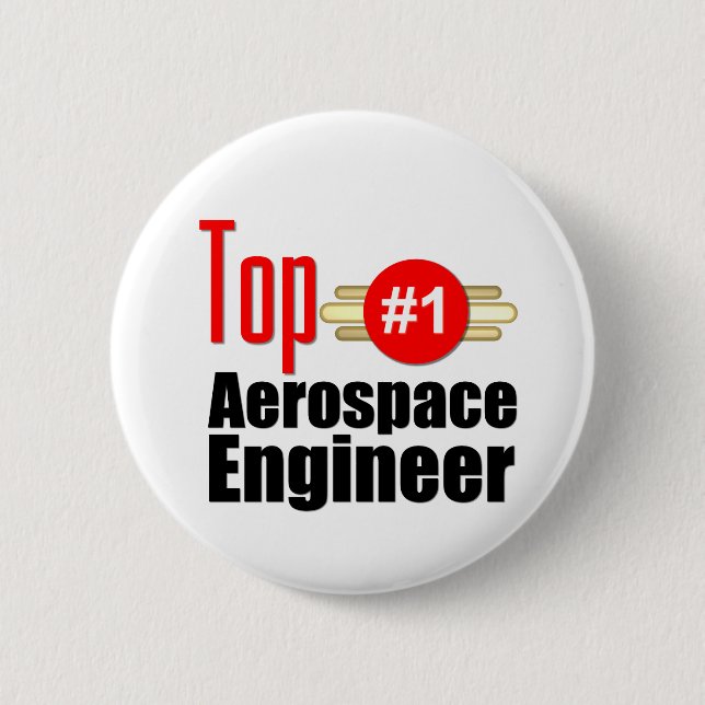 SpitzenRaumfahrtingenieur Button (Vorderseite)