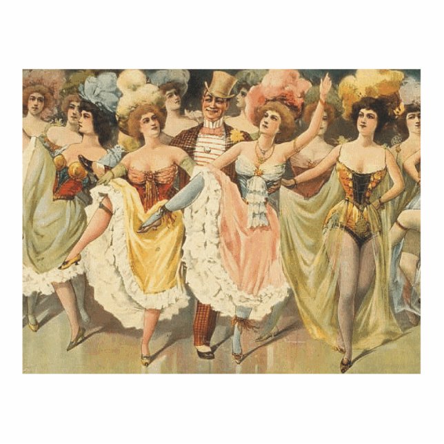 SPITZENRevue Freistehende Fotoskulptur (Vorne)