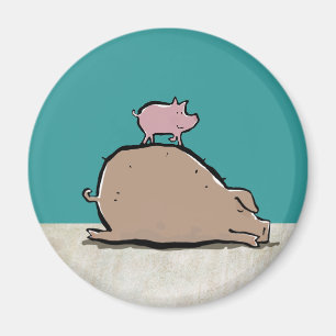 Spitzenschweine Magnet