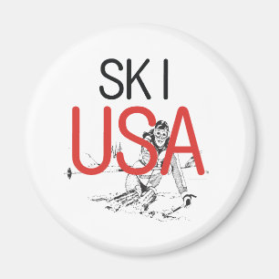 SPITZENski USA Magnet