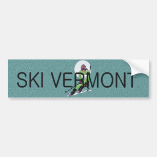 SPITZENski Vermont Autoaufkleber