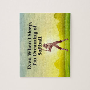 SPITZENSoftball-Träume Puzzle