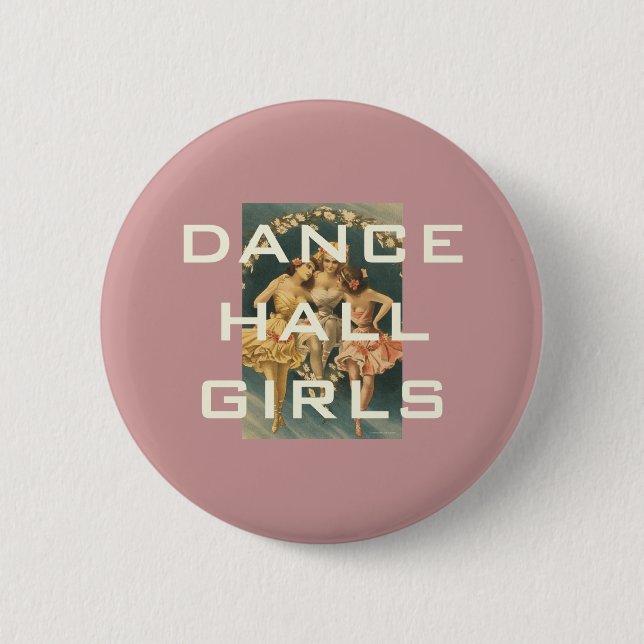 SPITZENtanz-Hall-Mädchen Button (Vorderseite)