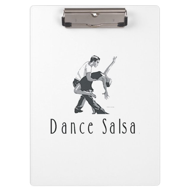 SPITZENtanz-Salsa Klemmbrett (Vorderseite)