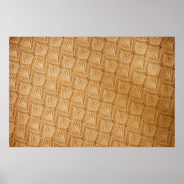 Spitzentextilien Poster (Vorne)