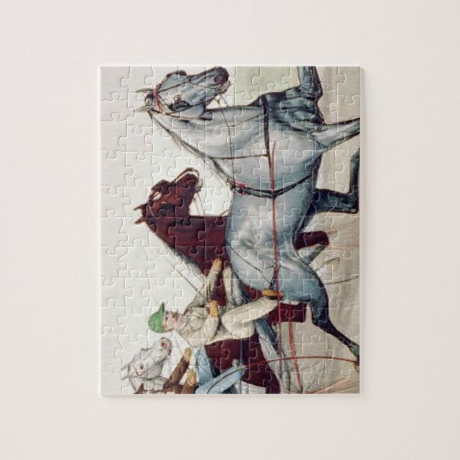 SPITZENTrabrennen Puzzle (Vertikal)