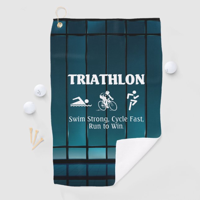 SPITZENTriathlon Golfhandtuch (Insitu)
