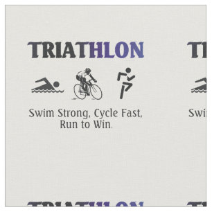 SPITZENTriathlon Stoff