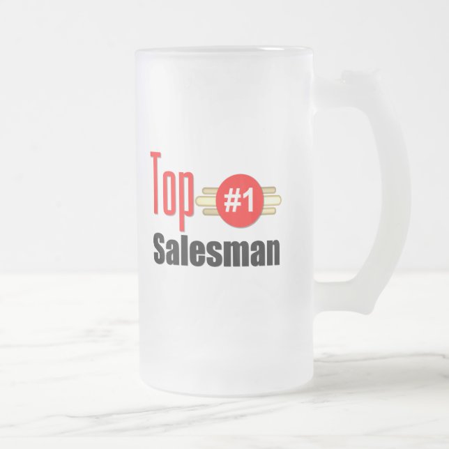 Spitzenverkäufer Mattglas Bierglas (Rechts)