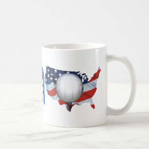 SPITZENVolleyball in den USA Tasse
