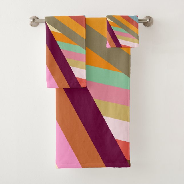 Spitzenwerte der 70er Jahre Badhandtuch Set (Insitu)