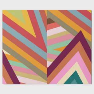 Spitzenwerte der 70er Jahre Geschenkpapier