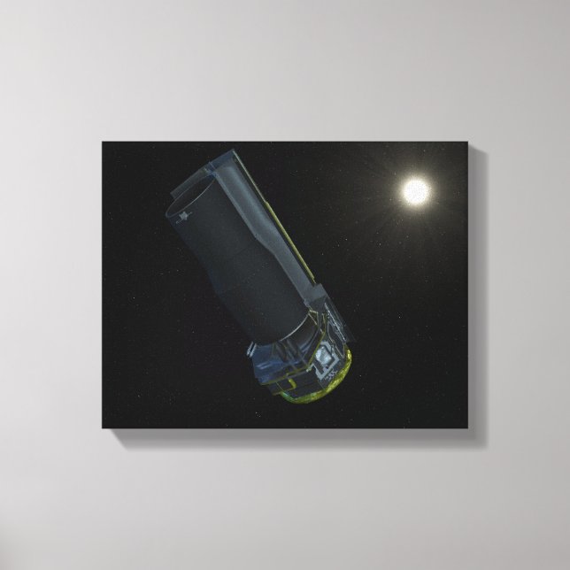 Spitzer bei sichtbarem Licht Leinwanddruck (Vorderseite)