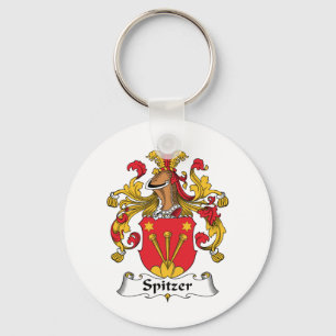 Spitzer-Familienwappen Schlüsselanhänger