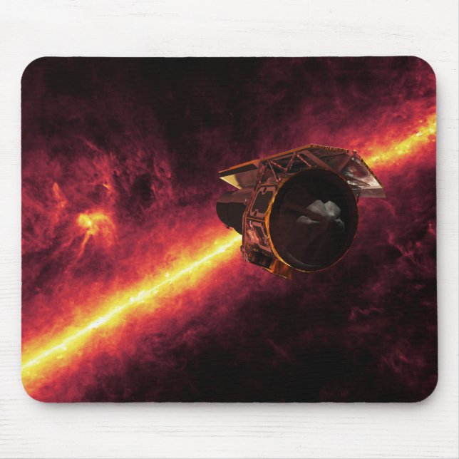 Spitzer gegen Infrarotstrahler gesehen 2 Mousepad (Vorne)