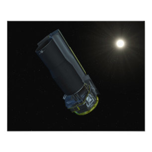 Spitzer gesehen im sichtbaren Licht Fotodruck