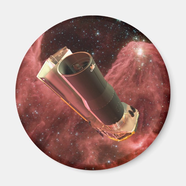 Spitzer Space Telescope Jubiläum Magnet (Vorne)