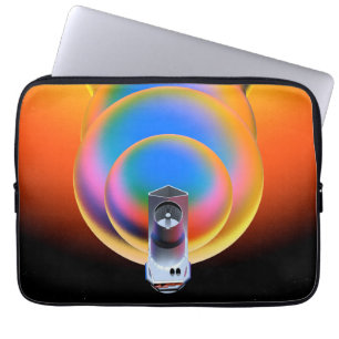 Spitzer Space Telescope Poster. Laptopschutzhülle