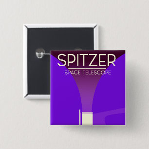 Spitzer-Weltraumteleskop Button