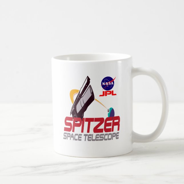 Spitzer Weltraumteleskop Tasse (Rechts)