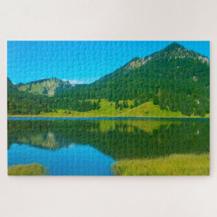 Spitzingsee Bayern Deutschland. Puzzle