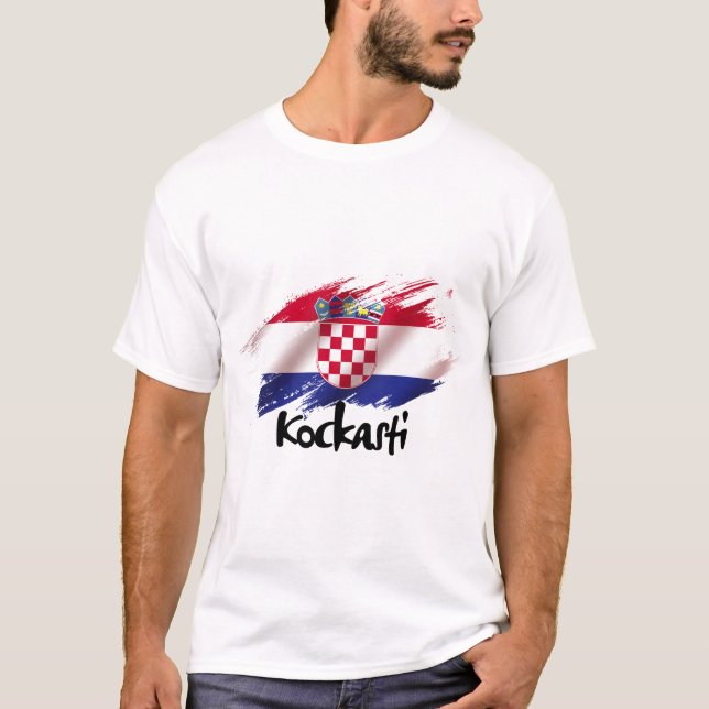 Spitzname für die kroatische Nationalmannschaft T-Shirt (Vorderseite)