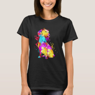 Splash Art Dackel Cool Paw Rescuer Hausbesitzer Do T-Shirt
