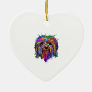 Splash Art Havanese Niedlich Bichon Habanero Gesch Keramik Ornament