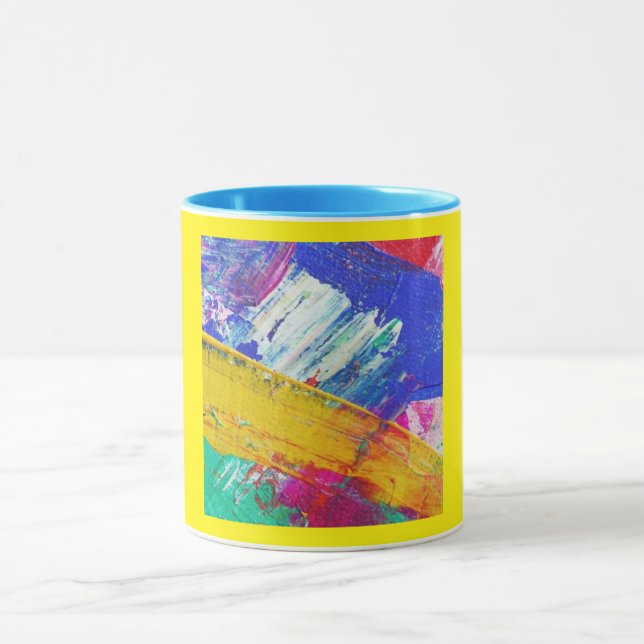 SPLASH ART Tasse (Zentrum)