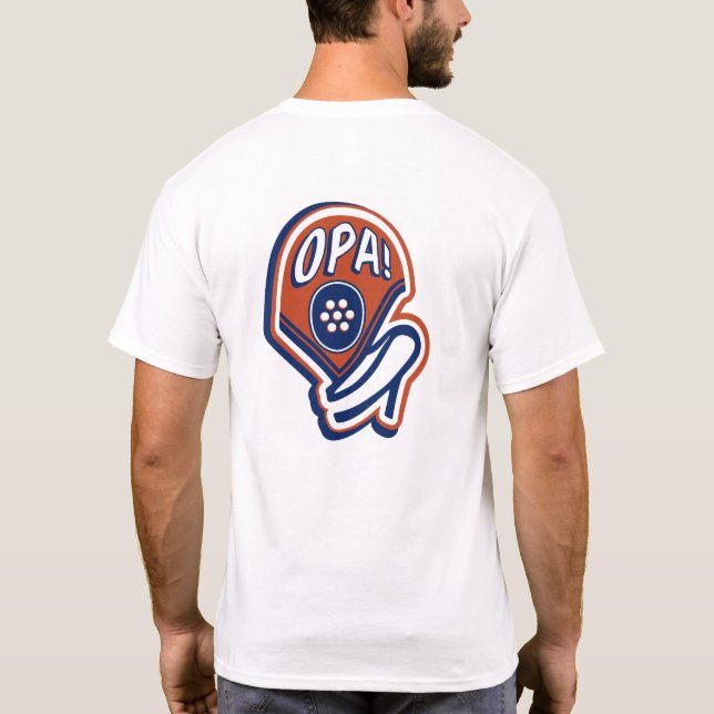Splash Ball (OPA Cap) T-Shirt (Rückseite)