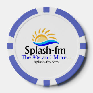 Splash-fm Poker Chip