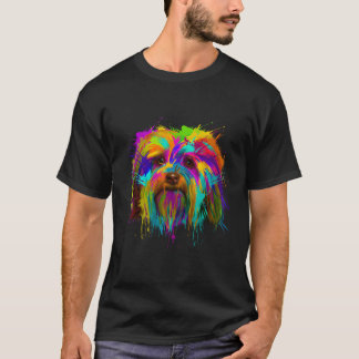 Splash Havanese Kuban Havaneser Havanezer T-Shirt