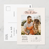 Splash Kalender Foto Save the Date Einladung