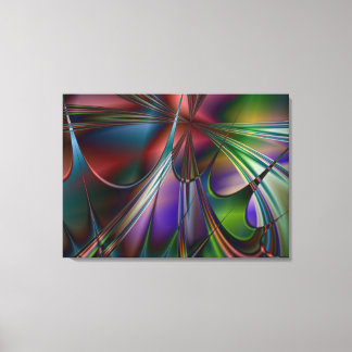 Splash Lattice Stretched Canvas Print Leinwanddruck