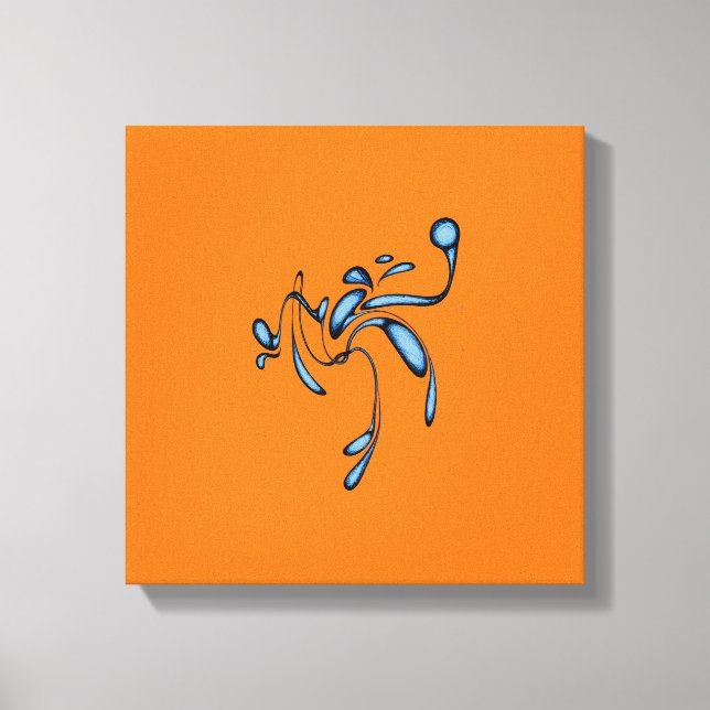 Splash Leinwanddruck (Vorderseite)
