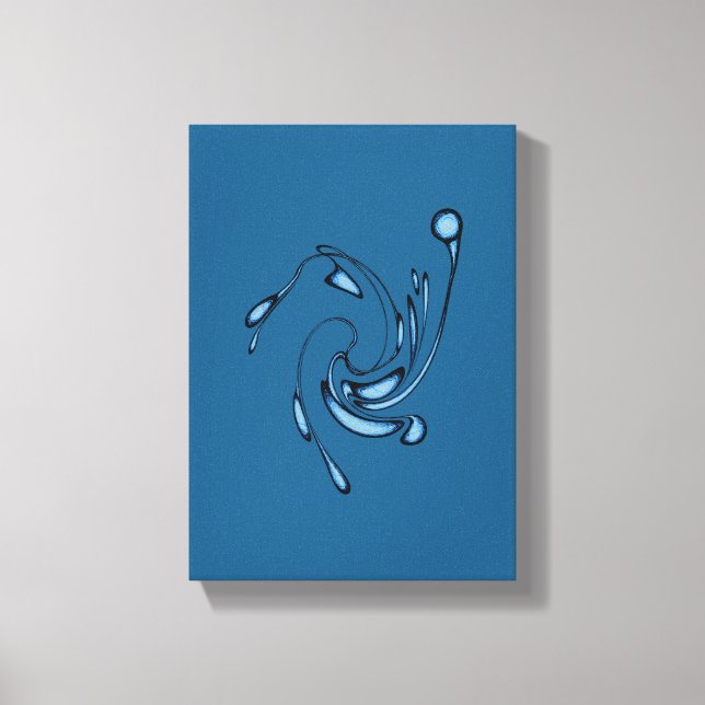 Splash Leinwanddruck (Vorderseite)